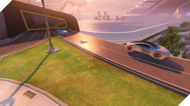 Bạn có thể bị ô tô đâm chết trong Overwatch vì qua đường không nhìn trước nhìn sau