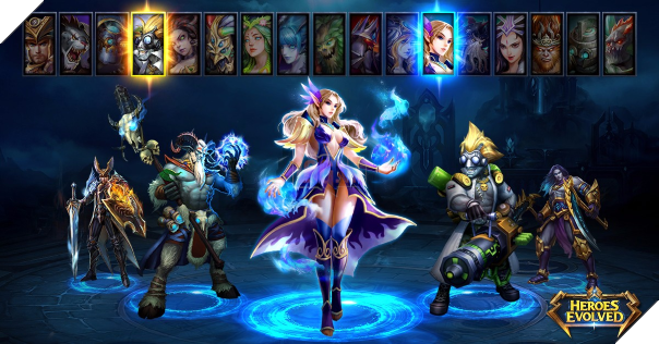 Heroes Evolved - Game MOBA cực khủng giống hệt LMHT cập bến Mobile