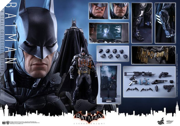 Choáng với bộ mô hình Batman ngầu hơn cả người thật