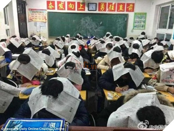 Phương pháp chống gian lận mới nhất tại Trung Quốc khiến nhiều người không nhịn được cười - Ảnh 1. Phương pháp chống gian lận mới nhất tại Trung Quốc khiến nhiều người không nhịn được cười - Ảnh 1.