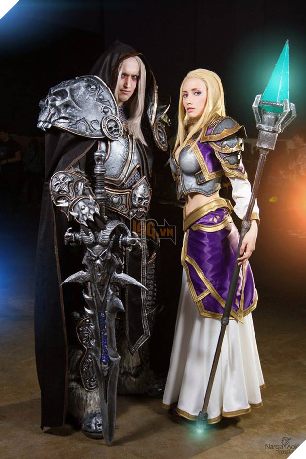 Bộ ảnh cosplay tuyệt đẹp về chuyện tình giữa Arthas và Jaina Proudmoore