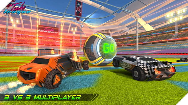 Xuất hiện bản di động game đua xe đá bóng Rocket League