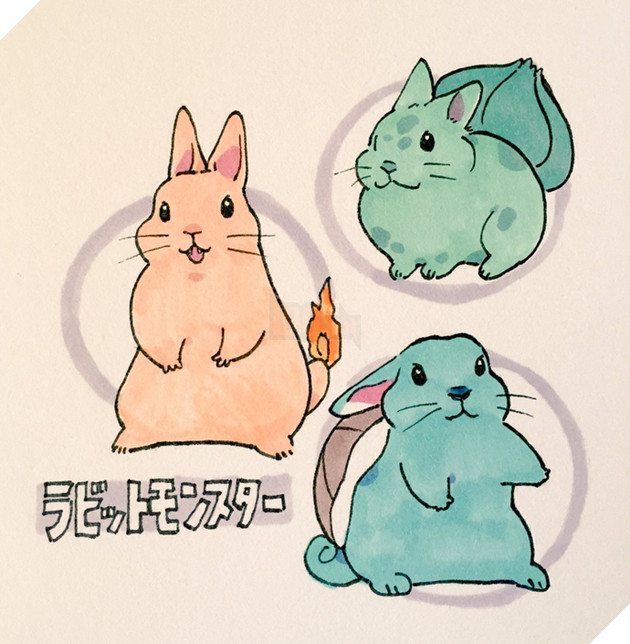 Ngạc nhiên với loạt ảnh khi các nhân vật trong anime bỗng nhiên hóa thành thỏ