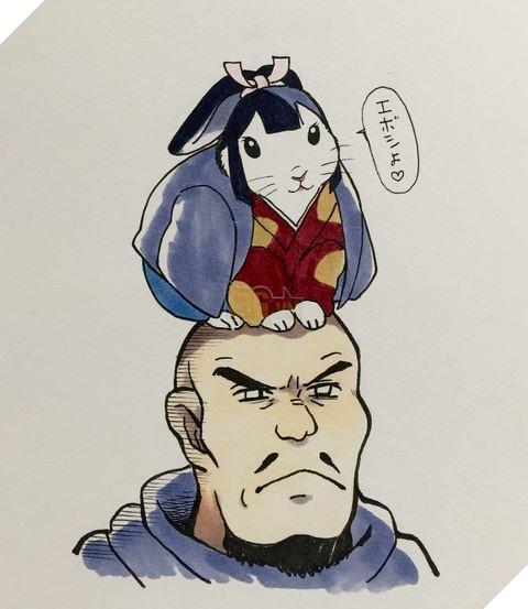 Trong lốt thỏ thì quý bà Eboshi cũng đáng yêu đấy chứ (Princess Mononoke).