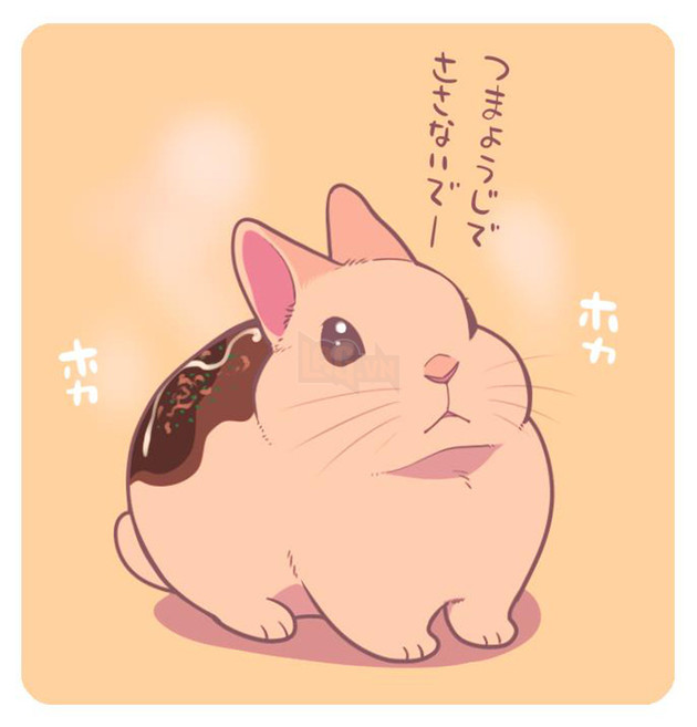 Ngạc nhiên với loạt ảnh khi các nhân vật trong anime bỗng nhiên hóa thành thỏ
