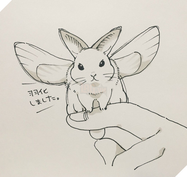 Ngạc nhiên với loạt ảnh khi các nhân vật trong anime bỗng nhiên hóa thành thỏ