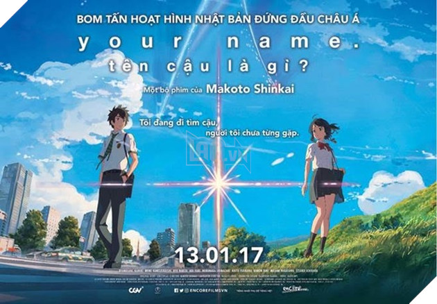Phim hoạt hình ‘Your Name’ có thắng lợi khó tin tại Hàn Quốc hình ảnh 1 Phim hoat hinh ‘Your Name’ co thang loi kho tin tai Han Quoc hinh anh 1