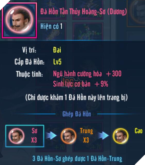 Võ Lâm Truyền Kỳ Mobile: Đá hồn Tần Thủy Hoàng có thể trị được môn phái khắc chế Võ Lâm Truyền Kỳ Mobile: Đá hồn Tần Thủy Hoàng có thể trị được môn phái khắc chế