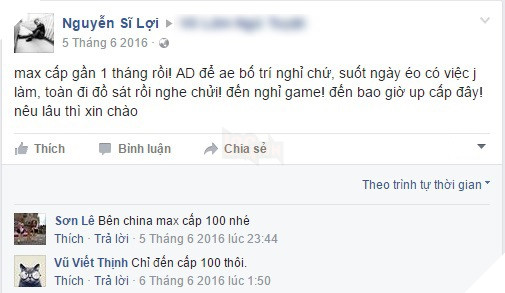 Chơi loáng đã max cấp – nỗi sợ của game thủ Việt