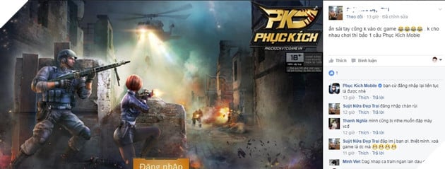 Phục Kích Mobile gặp nhiều lỗi Phục Kích Mobile gặp nhiều lỗi
