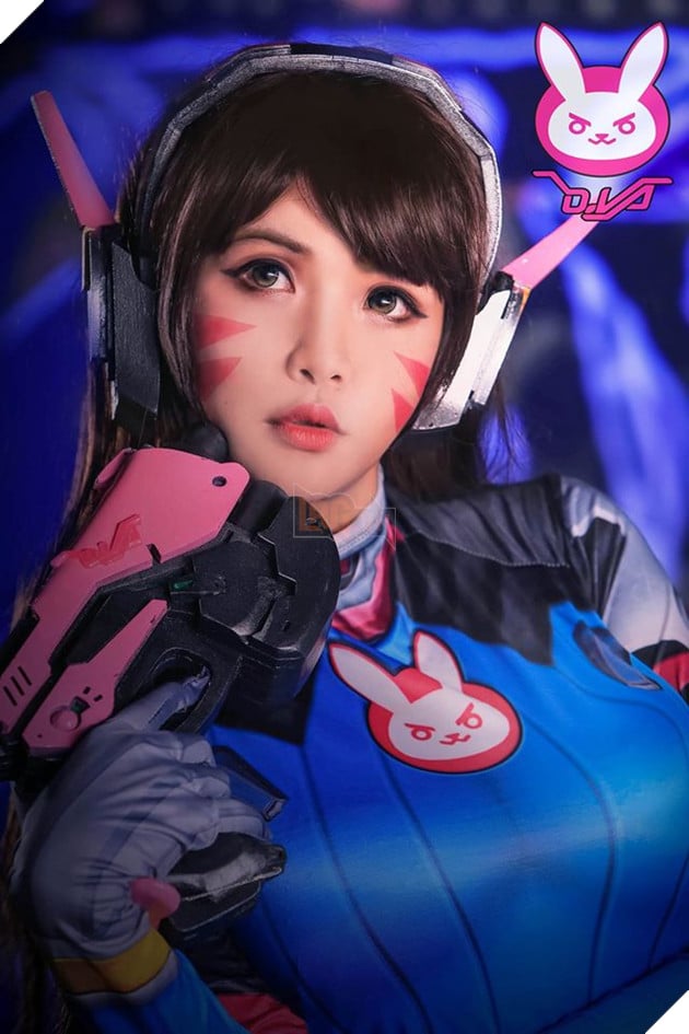 Cosplay D.Va tuyệt đẹp từ hot girl người Mỹ gốc Việt Hana Đinh