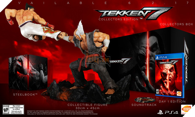 'Bom tấn' game đối kháng Tekken 7 chính thức lên PC trong tháng 6 'Bom tấn' game đối kháng Tekken 7 chính thức lên PC trong tháng 6