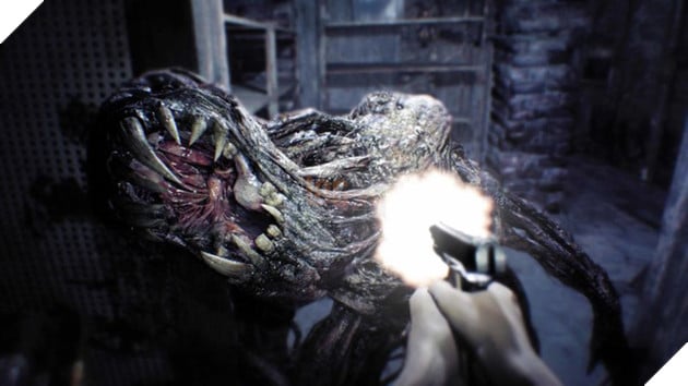 Resident Evil 7 có không ít khoảnh khắc khiến game thủ giật bắn mình vì sợ.