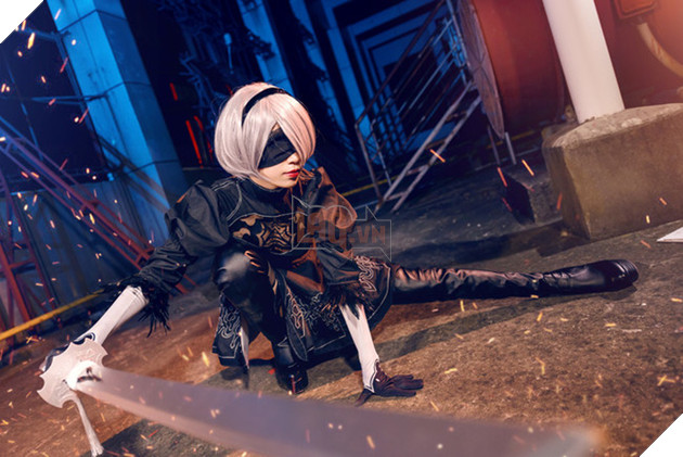 Cùng ngắm bộ ảnh "nét căng" về cô nàng 2B trong Nier: Automata