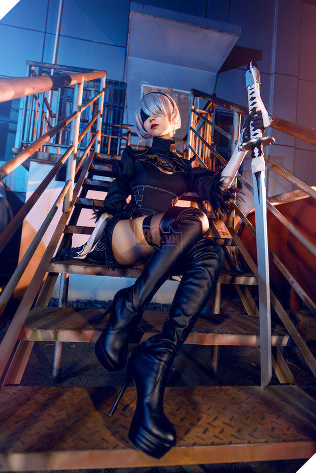 Cùng ngắm bộ ảnh "nét căng" về cô nàng 2B trong Nier: Automata