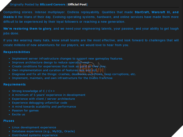 Sau Starcraft, Blizzard tiếp tục “hồi sinh” hai huyền thoại khác là Diablo 2 và Warcraft 3