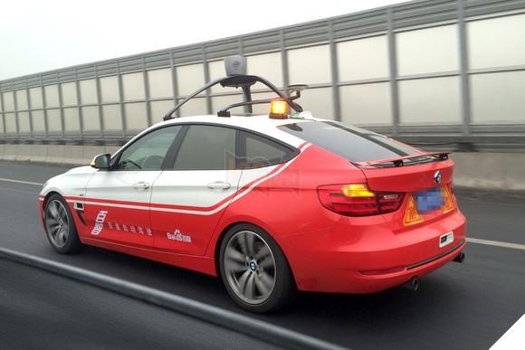 Một mẫu xe tự lái của Baidu. Nguồn ảnh: Baidu.
