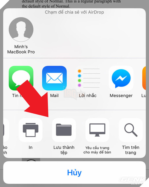 Cũng liên quan đến ứng dụng Files: khi người dùng mở một file bằng trình duyệt Safari, nay họ đã có tùy chọn Lưu thành tệp thông qua ứng dụng Files. Tuy nhiên, cũng như ở trên, tính năng này hiện cũng vô dụng vì nó chưa cho phép lưu trực tiếp dữ liệu vào thiết bị, mà chỉ là dịch vụ iCloud Drive
