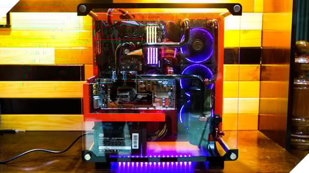 Bộ máy tính độ theo siêu xe Mustang cực chất, đảm bảo game thủ nhìn thấy là thích mê