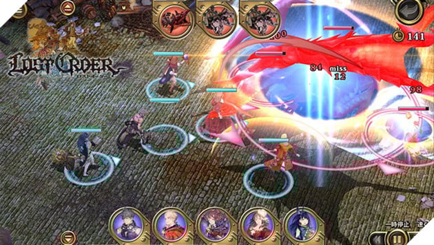 Lost Order - Tuyệt phẩm JRPG 3D đậm chất chiến thuật tổ đội cho Mobile