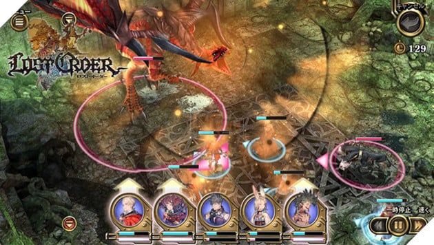 Lost Order - Tuyệt phẩm JRPG 3D đậm chất chiến thuật tổ đội cho Mobile