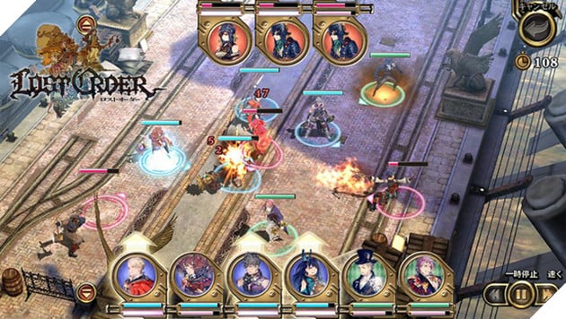 Lost Order - Tuyệt phẩm JRPG 3D đậm chất chiến thuật tổ đội cho Mobile