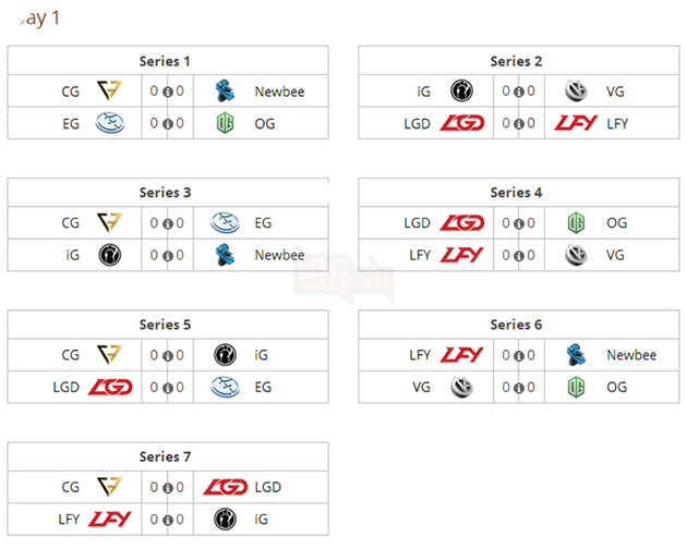day 1 schedule