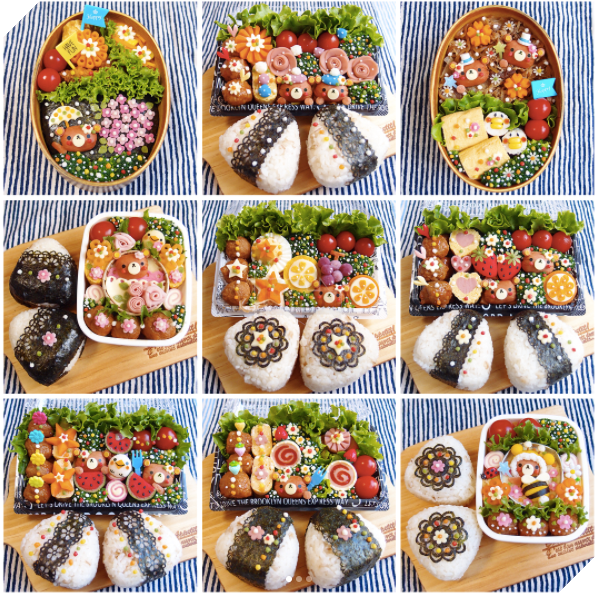 Những hộp cơm đẹp như tranh vẽ của bà nội trợ không hổ danh vợ Nhật - Ảnh 21. Những hộp cơm đẹp như tranh vẽ của bà nội trợ không hổ danh vợ Nhật - Ảnh 21.