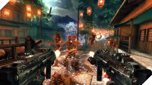 Song súng cũng là một lựa chọn không tồi trong Shadow Warrior