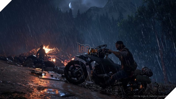 Thời tiết tác động rất lớn đến lối chơi của Days Gone