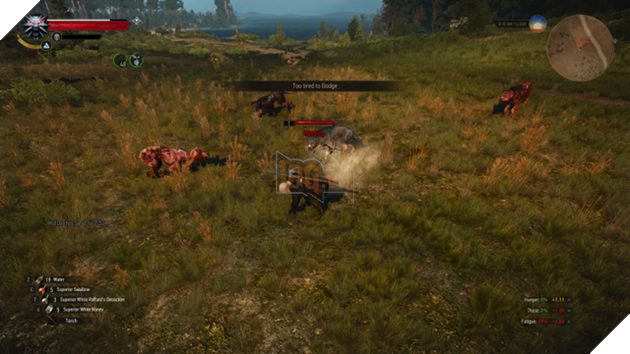 Xuất hiện bản mod biến The Witcher 3 thành game sinh tồn, Geralt phải bò xuống đất ăn cỏ vì... quá đói