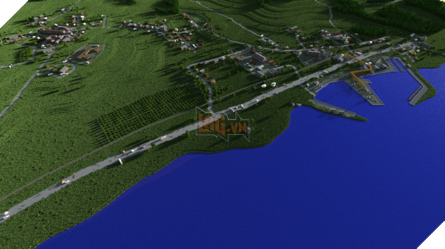 Mất 3 năm, nam game thủ này đã tái hiện cả một quốc gia vào trong Minecraft với tỉ lệ giống thật 100%