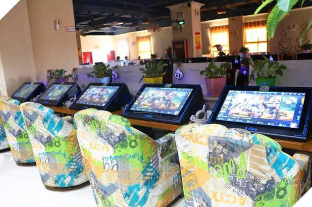 Độc đáo quán Net dành riêng cho người chơi game di động tại Trung Quốc