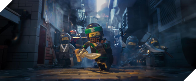 The Lego Ninja Movie và những pha hành động gây cấn đến nghẹt thở