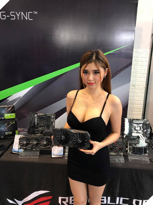 Xuất hiện hot girl 'đốt mắt' các game thủ tham dự NVIDIA GeForce Day 2017 Việt Nam
