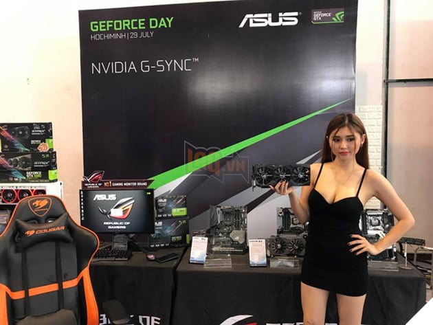 Xuất hiện hot girl 'đốt mắt' các game thủ tham dự NVIDIA GeForce Day 2017 Việt Nam