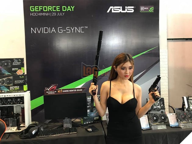 Xuất hiện hot girl 'đốt mắt' các game thủ tham dự NVIDIA GeForce Day 2017 Việt Nam