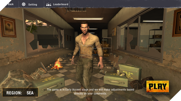 Màn hình chờ đem lại cảm giác không thua gì PUBG xịn