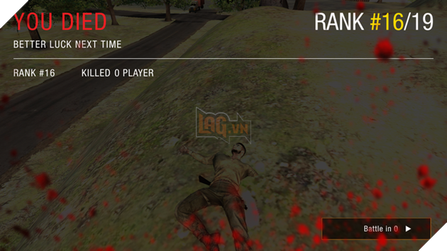 Di chuyển không cẩn thận là bị bắn sau lưng ngay, không khác gì PUBG!