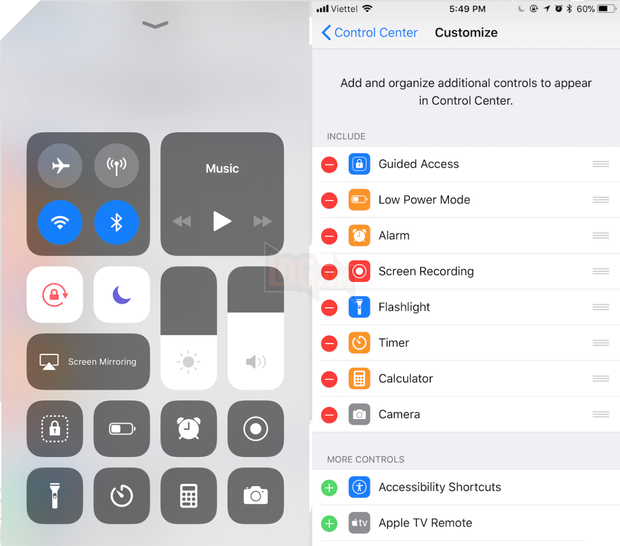 10 thay đổi đáng chú ý nhất của iOS 11 mà bạn cần biết ngay - Ảnh 2. 10 thay đổi đáng chú ý nhất của iOS 11 mà bạn cần biết ngay - Ảnh 2.