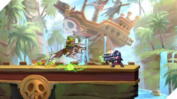 Game hành động siêu nhộn Brawlhalla chính thức mở cửa ngay tuần sau, thật vui là chơi không mất tiền