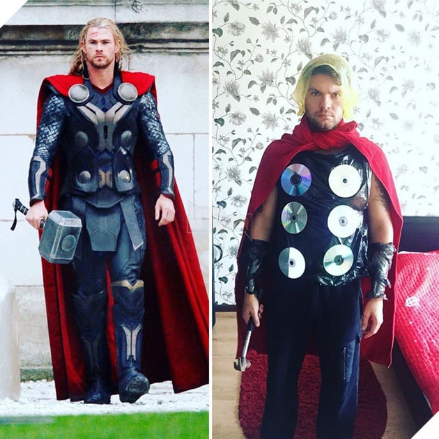 Thánh cosplay rẻ tiền người Nga dùng đồ đồng nát để biến hình thành các nhân vật - Ảnh 5. Thánh cosplay rẻ tiền người Nga dùng đồ đồng nát để biến hình thành các nhân vật - Ảnh 5.