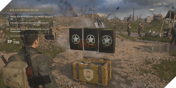 Trong Call of Duty: WWII, người chơi sẽ mở công khai các Loot Box