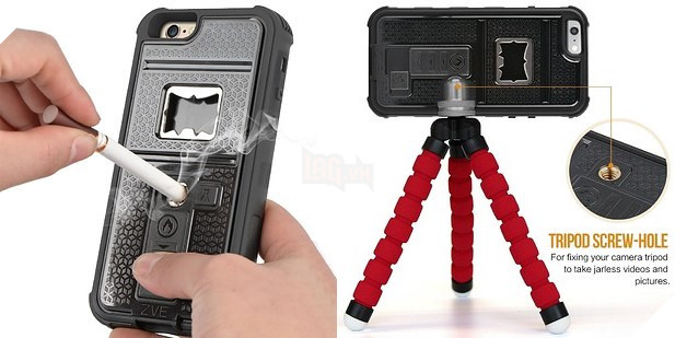 8 chiếc ốp lưng smartphone ngầu nhất hành tinh: Có sẵn cả bật lửa, tua-vít, màn hình phụ... - Ảnh 3. 8 chiếc ốp lưng smartphone ngầu nhất hành tinh: Có sẵn cả bật lửa, tua-vít, màn hình phụ... - Ảnh 3.