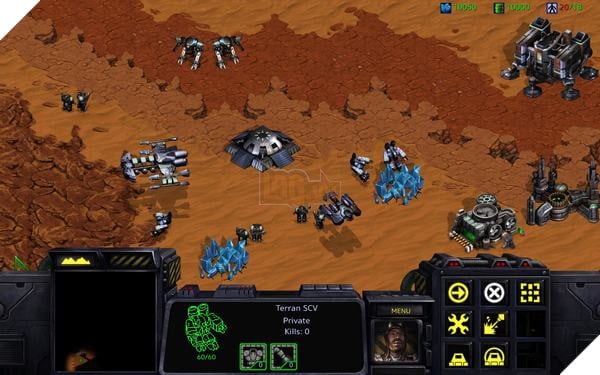 StarCraft ban đầu "giống Warcraft gắn vỏ bọc khoa học - viễn tưởng"