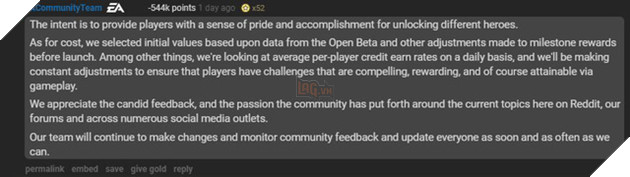 Chỉ bằng một dòng comment, EA đã tự biến mình thành hãng game bị ghét nhất lịch sử