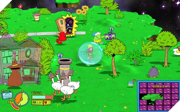 ToeJam & Earl từng là tựa game tiên phong cho lối chơi đi qua nhiều thế giới ngẫu nhiên