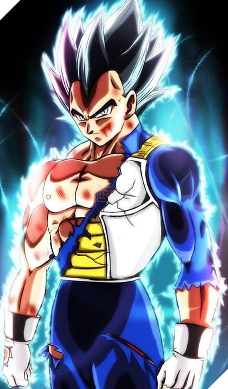 Khoảnh khắc Vegeta chuyển sang 1 trạng thái sức mạnh mới rất đáng troonng đợi