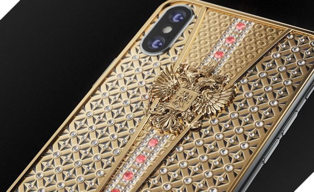 Mục sở thị siêu iPhone X đính 344 viên kim cương có giá hơn 900 triệu đồng - Ảnh 2. Mục sở thị siêu iPhone X đính 344 viên kim cương có giá hơn 900 triệu đồng - Ảnh 2.