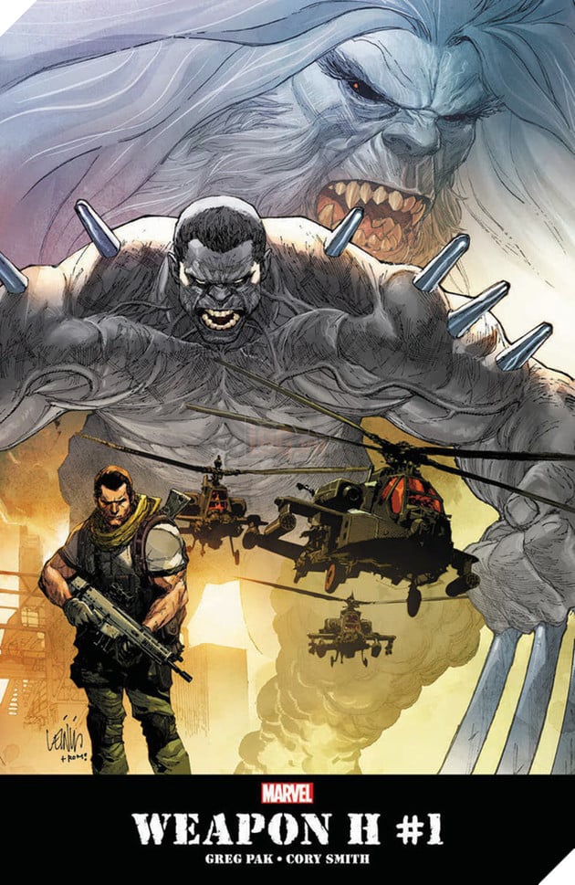 Weapon H, phiên bản "hợp thể" của Wolverine và Hulk cuối cùng cũng lộ diện